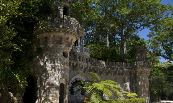 Sintra palace gardens
